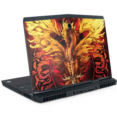 Fire Dragon by Ruth Thompson Dell Alienware Skin